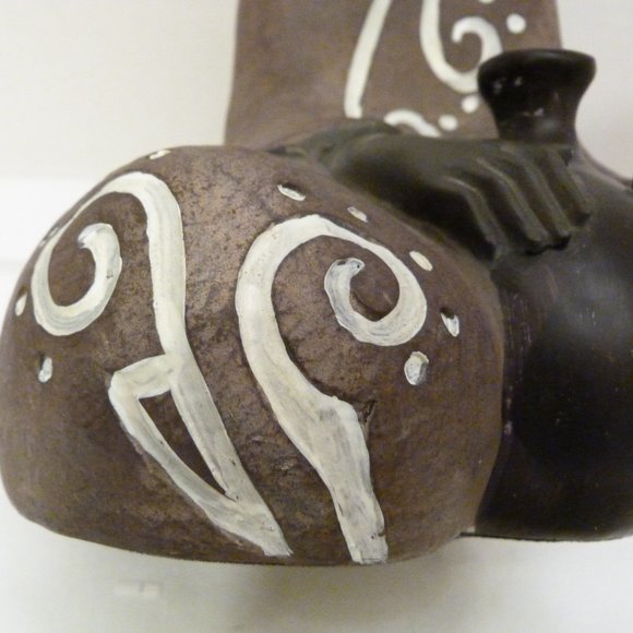 SEYMOUR MANN Handcrafted African Themed Figurine Woman With Pottery - Picture 11 of 15